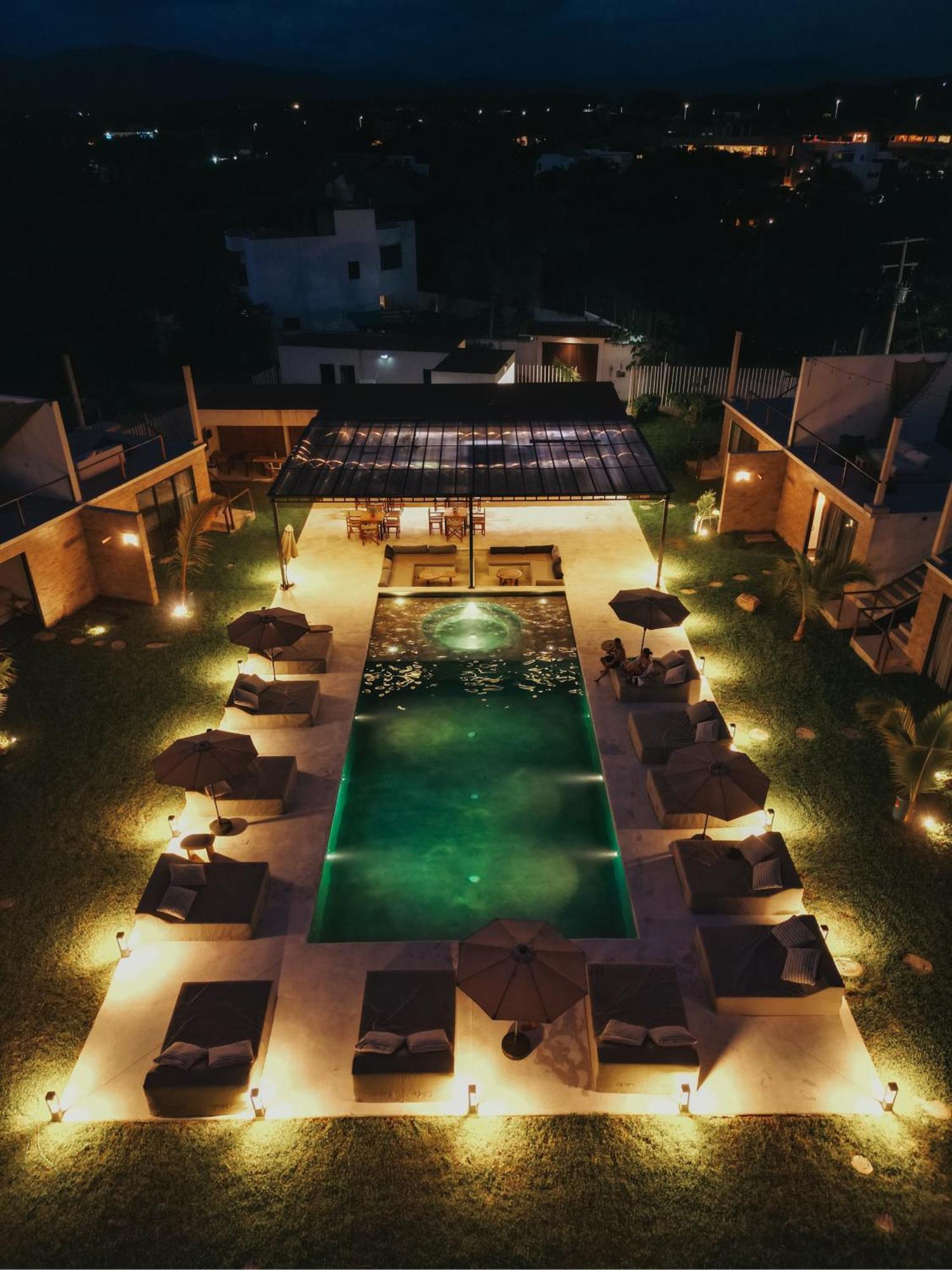 Отель Bora Boutique - Adults Only Пуэрто-Эскондидо Экстерьер фото