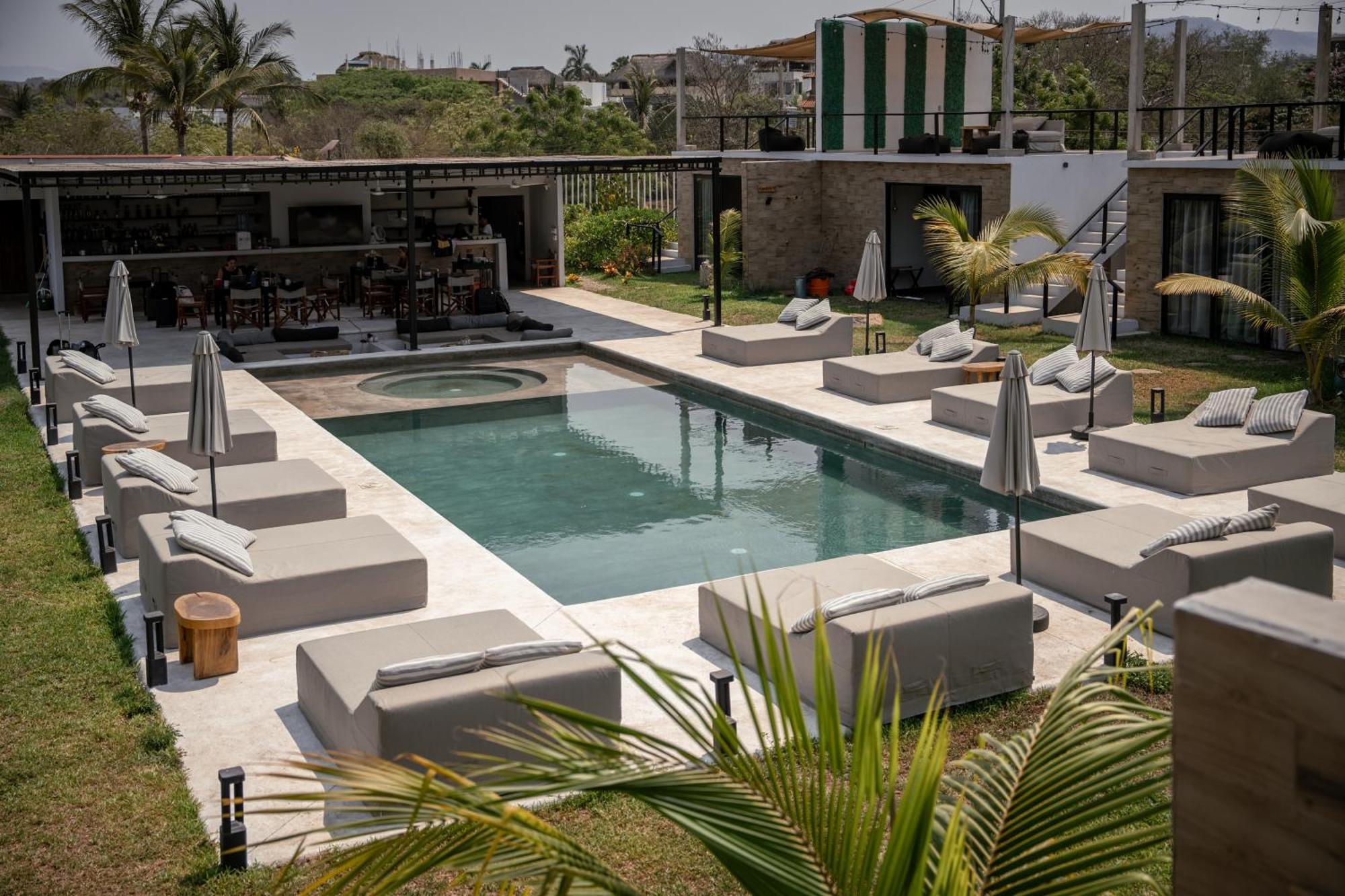 Отель Bora Boutique - Adults Only Пуэрто-Эскондидо Экстерьер фото