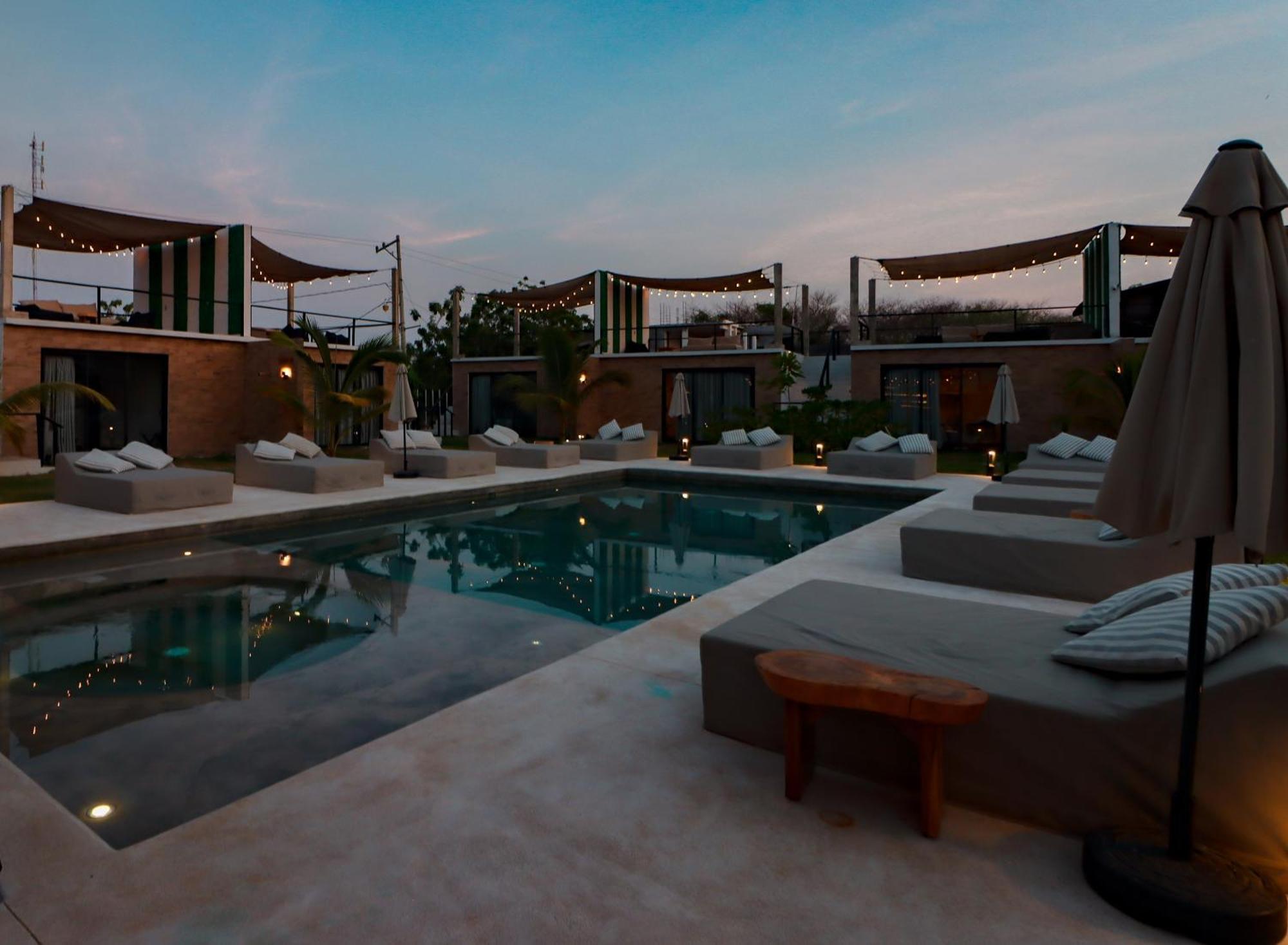 Отель Bora Boutique - Adults Only Пуэрто-Эскондидо Экстерьер фото